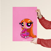 Blossom Drip – Powerpuff Girls Juicy Couture Poster